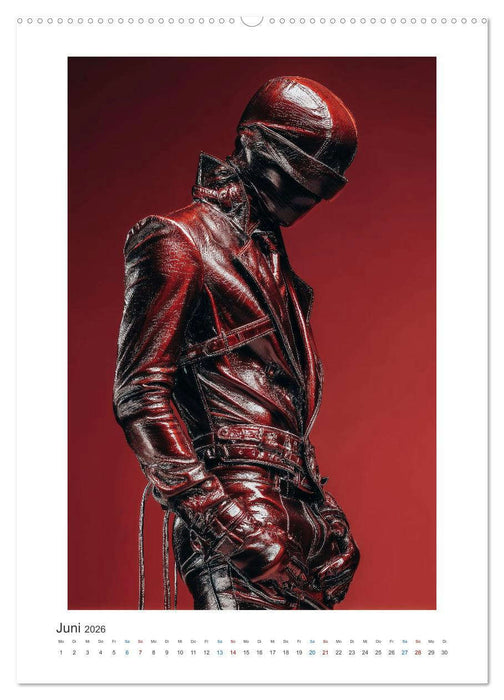 Art Fashion in Leder (CALVENDO Premium Wandkalender 2026)