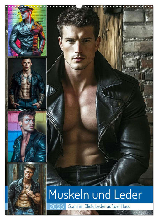 Muskeln und Leder (CALVENDO Wandkalender 2026)