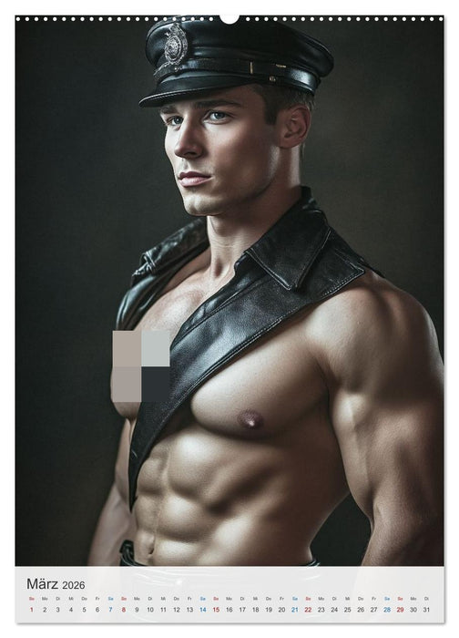 Muskeln und Leder (CALVENDO Wandkalender 2026)