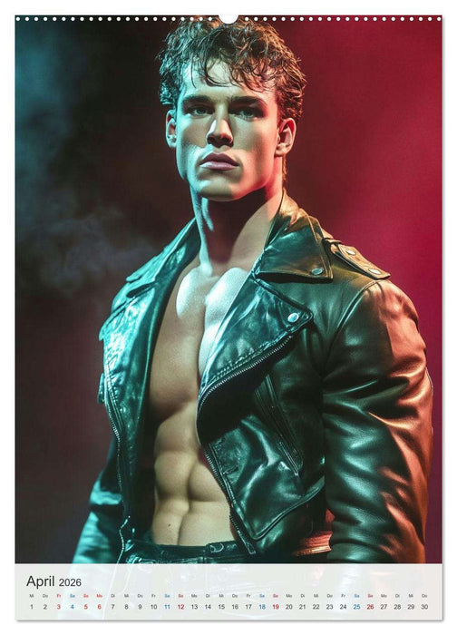 Muskeln und Leder (CALVENDO Wandkalender 2026)