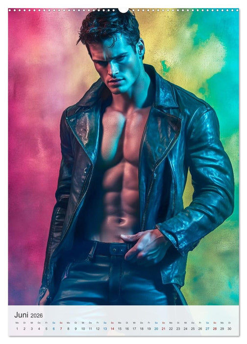 Muskeln und Leder (CALVENDO Wandkalender 2026)