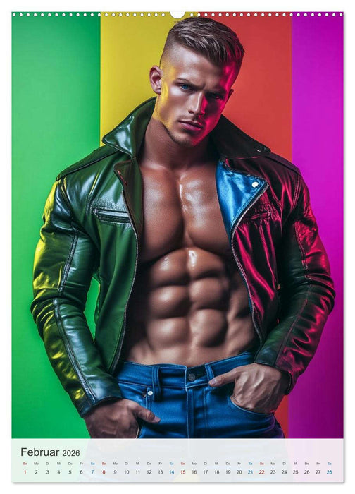 Muskeln und Leder (CALVENDO Premium Wandkalender 2026)