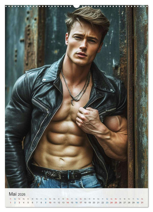Muskeln und Leder (CALVENDO Premium Wandkalender 2026)