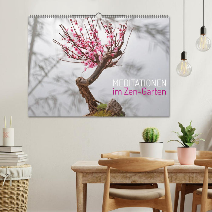 Meditationen im Zen-Garten (CALVENDO Wandkalender 2026)