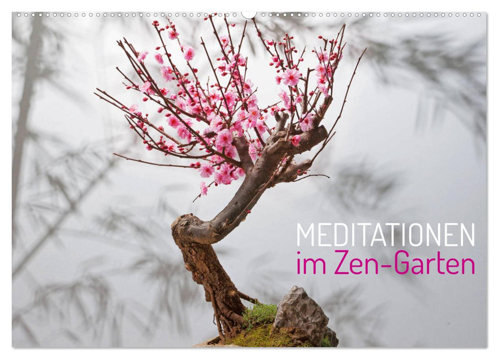 Meditationen im Zen-Garten (CALVENDO Wandkalender 2026)