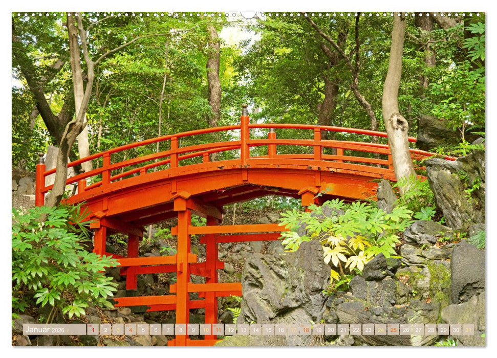 Meditationen im Zen-Garten (CALVENDO Wandkalender 2026)