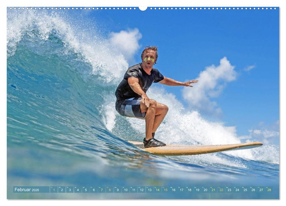 Surfen: Die perfekte Welle finden - Edition Funsport (CALVENDO Wandkalender 2026)