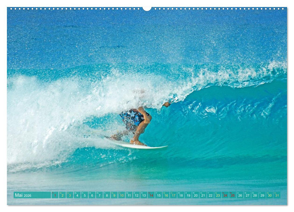 Surfen: Die perfekte Welle finden - Edition Funsport (CALVENDO Wandkalender 2026)
