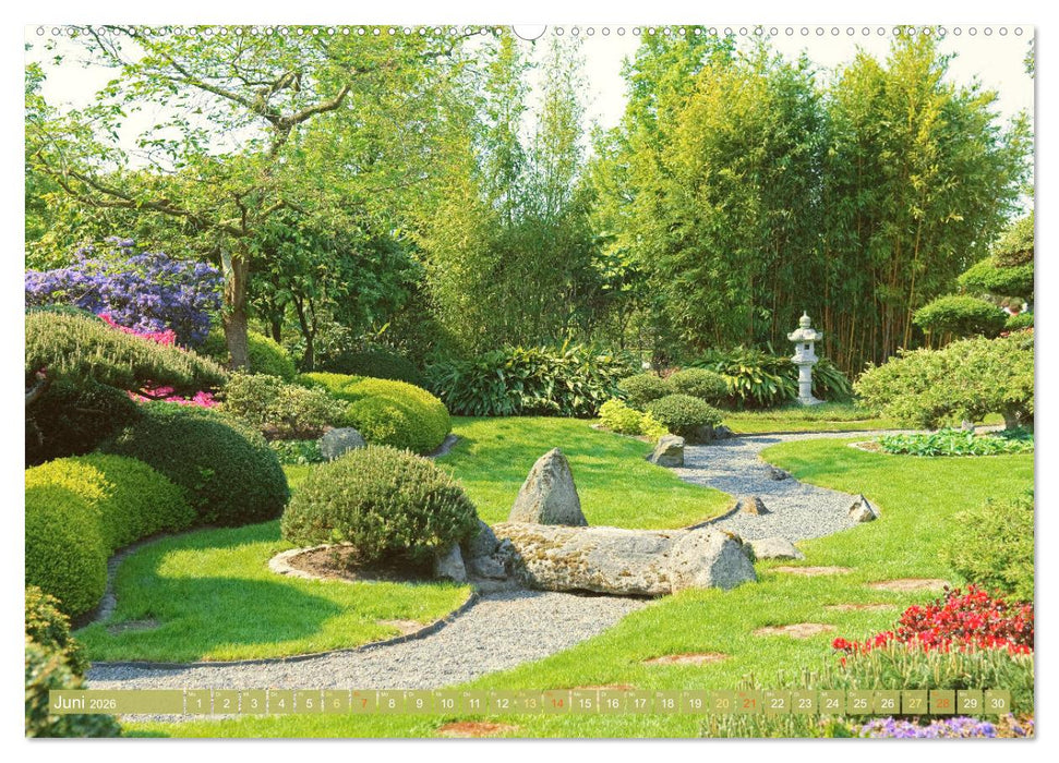 Meditationen im Zen-Garten (CALVENDO Premium Wandkalender 2026)