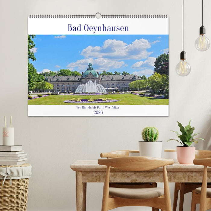 Bad Oeynhausen - Von Rinteln bis Porta Westfalica (CALVENDO Wandkalender 2026)