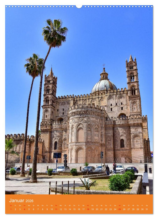 Spaziergang durch Palermo (CALVENDO Wandkalender 2026)
