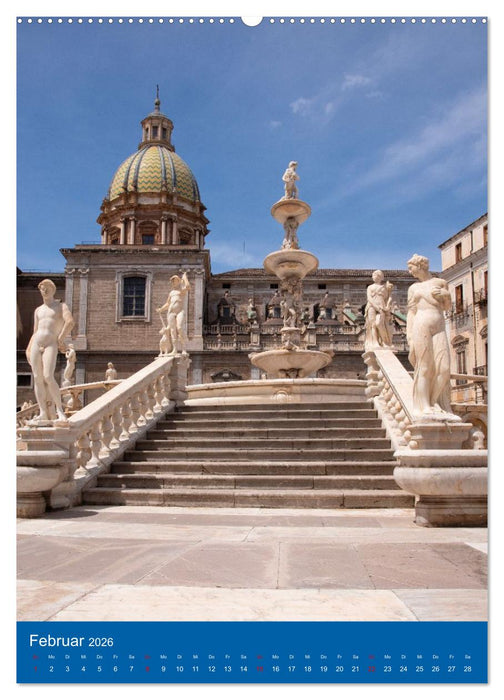 Spaziergang durch Palermo (CALVENDO Premium Wandkalender 2026)