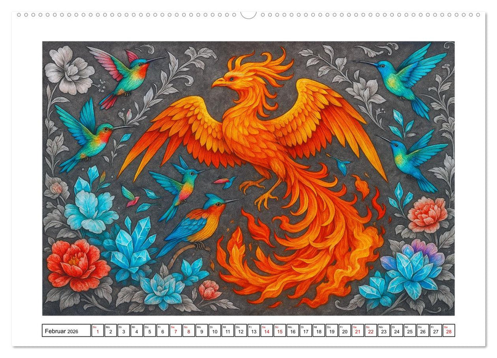 Fabelhafte Mystikwesen (CALVENDO Wandkalender 2026)