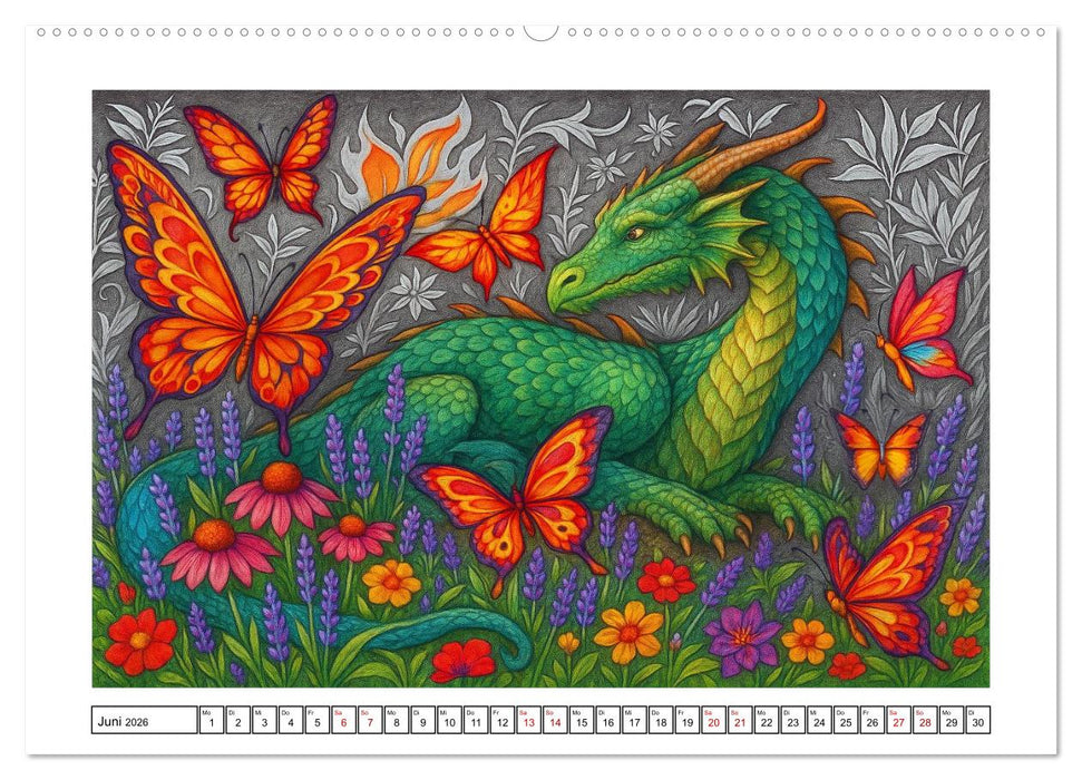 Fabelhafte Mystikwesen (CALVENDO Premium Wandkalender 2026)