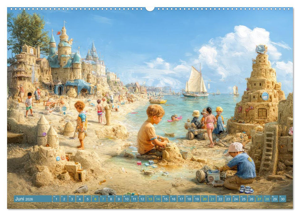 Am Wasser - Bei Sturm und Sonnenschein (CALVENDO Wandkalender 2026)