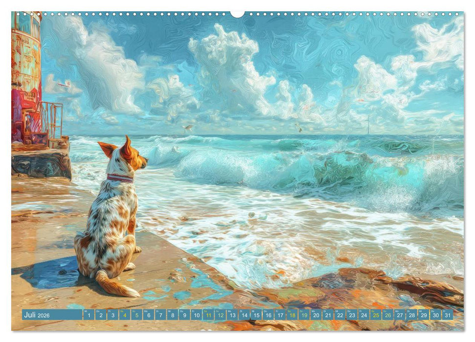 Am Wasser - Bei Sturm und Sonnenschein (CALVENDO Premium Wandkalender 2026)