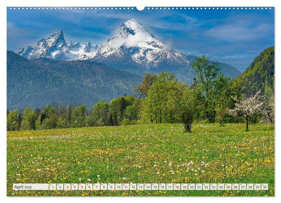 Bayerisches Alpenparadies (CALVENDO Wandkalender 2026)