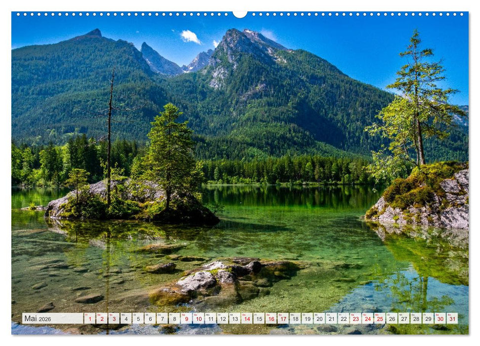 Bayerisches Alpenparadies (CALVENDO Wandkalender 2026)