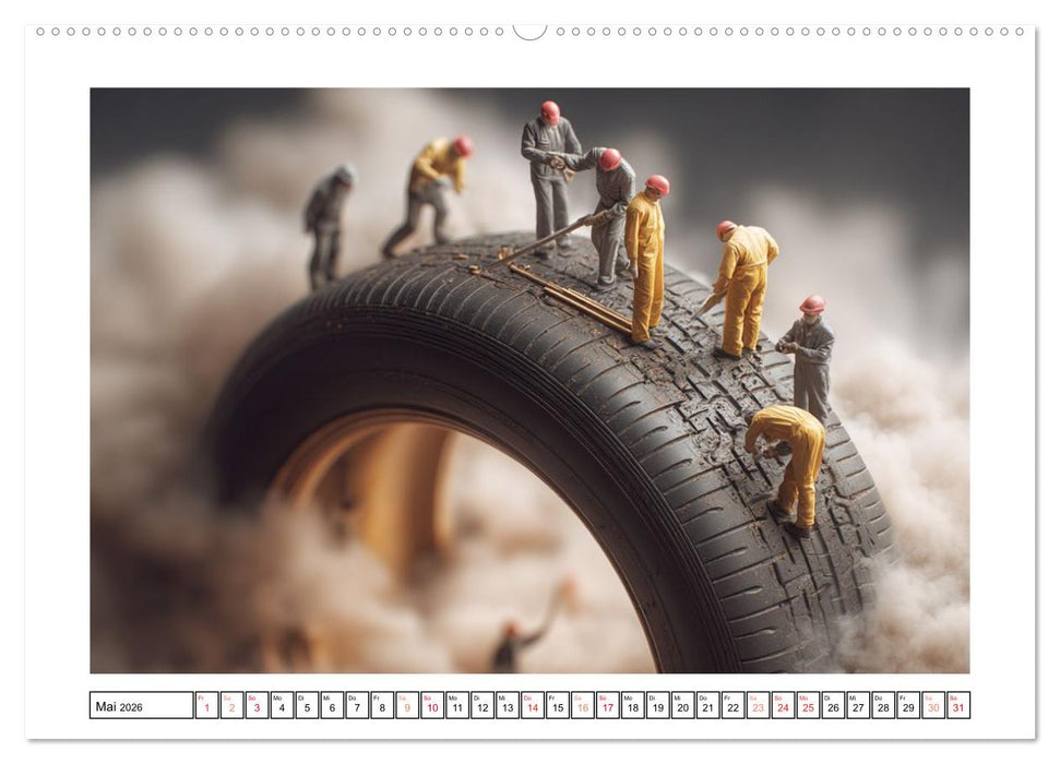 Kleine Helden – Großes Handwerk (CALVENDO Premium Wandkalender 2026)