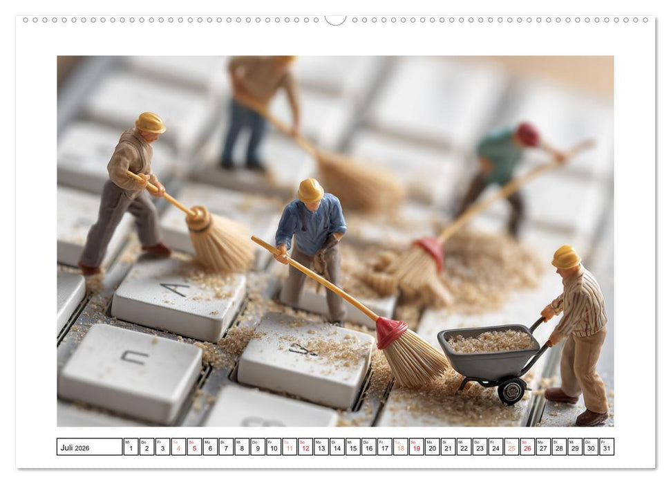 Kleine Helden – Großes Handwerk (CALVENDO Premium Wandkalender 2026)