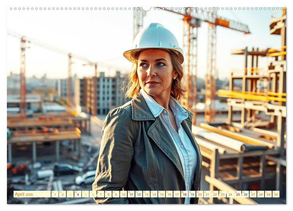Powerfrauen - Frauen in anspruchsvollen Berufen (CALVENDO Premium Wandkalender 2026)