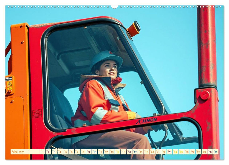 Powerfrauen - Frauen in anspruchsvollen Berufen (CALVENDO Premium Wandkalender 2026)