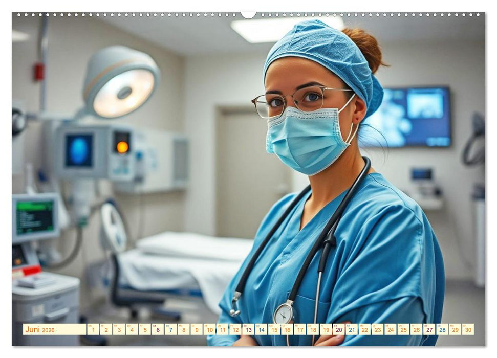 Powerfrauen - Frauen in anspruchsvollen Berufen (CALVENDO Premium Wandkalender 2026)