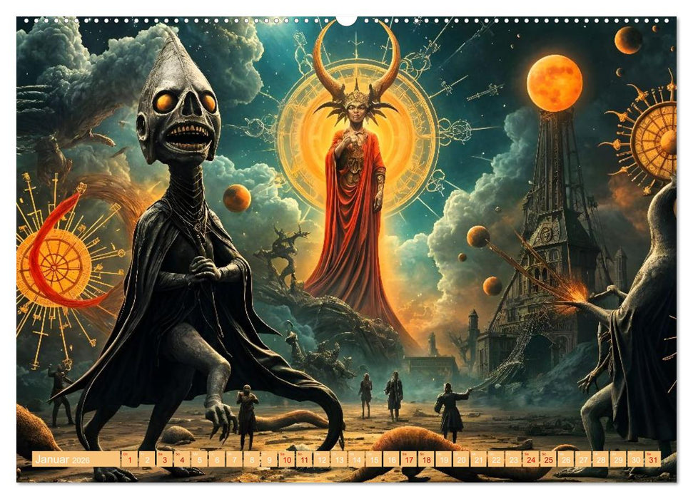 Unerklärlich (CALVENDO Premium Wandkalender 2026)
