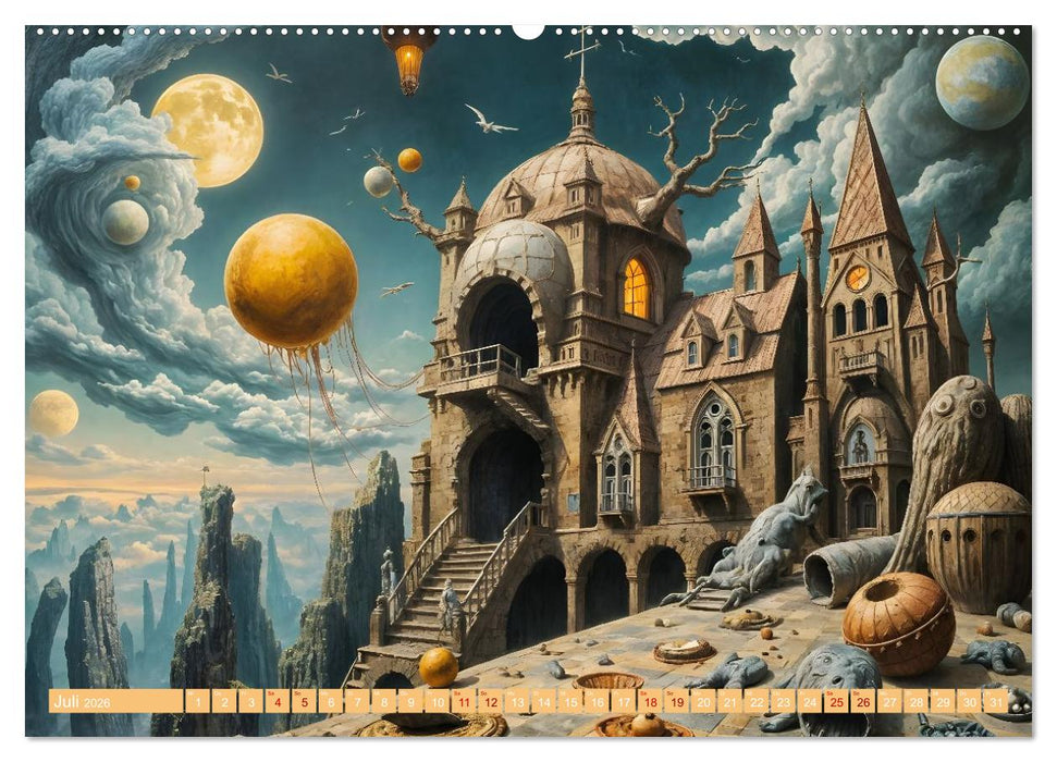 Unerklärlich (CALVENDO Premium Wandkalender 2026)