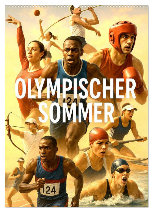 Olympischer Sommer (CALVENDO Wandkalender 2026)