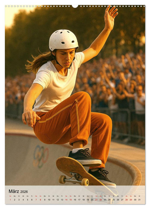 Olympischer Sommer (CALVENDO Wandkalender 2026)