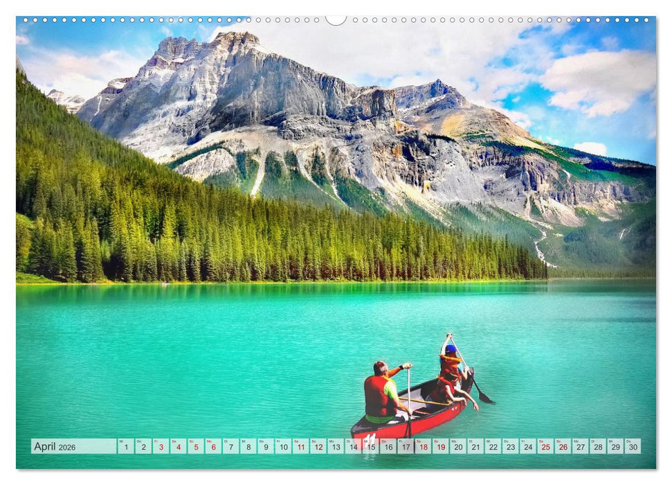 Nationalparks der Welt (CALVENDO Premium Wandkalender 2026)