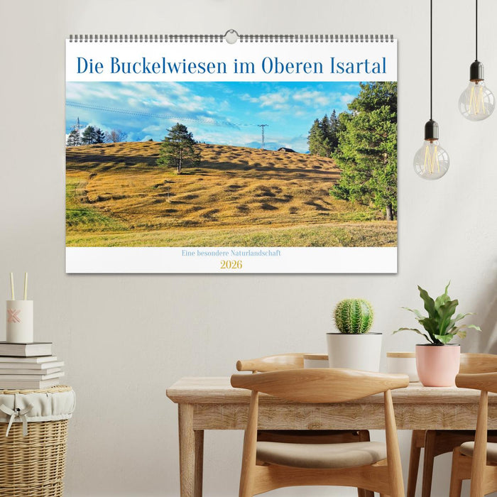 Die Buckelwiesen im Oberen Isartal (CALVENDO Wandkalender 2026)