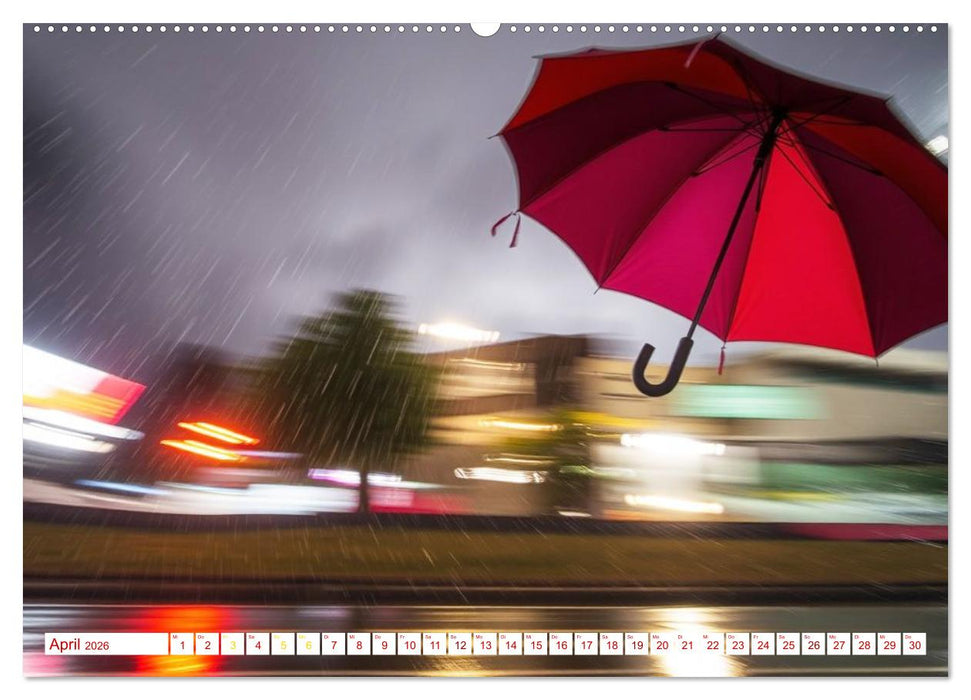 Die Poesie und Kraft des Windes - Windkraft in Bewegung (CALVENDO Wandkalender 2026)