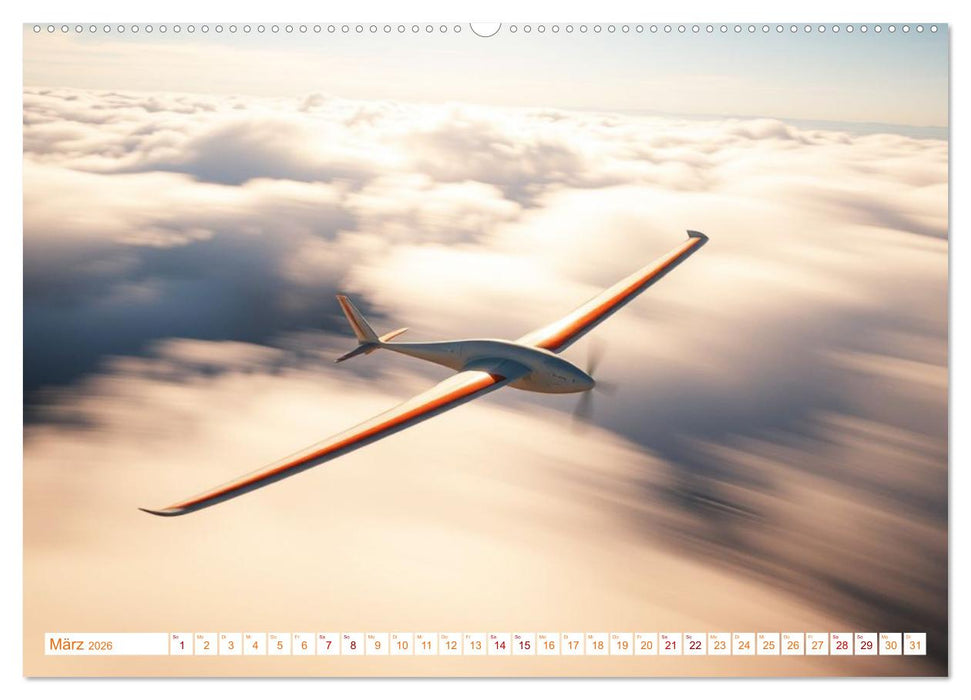 Die Poesie und Kraft des Windes - Windkraft in Bewegung (CALVENDO Premium Wandkalender 2026)