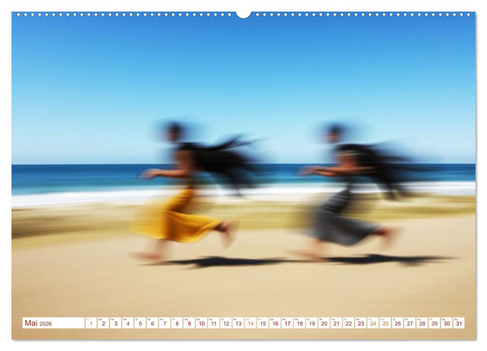 Die Poesie und Kraft des Windes - Windkraft in Bewegung (CALVENDO Premium Wandkalender 2026)