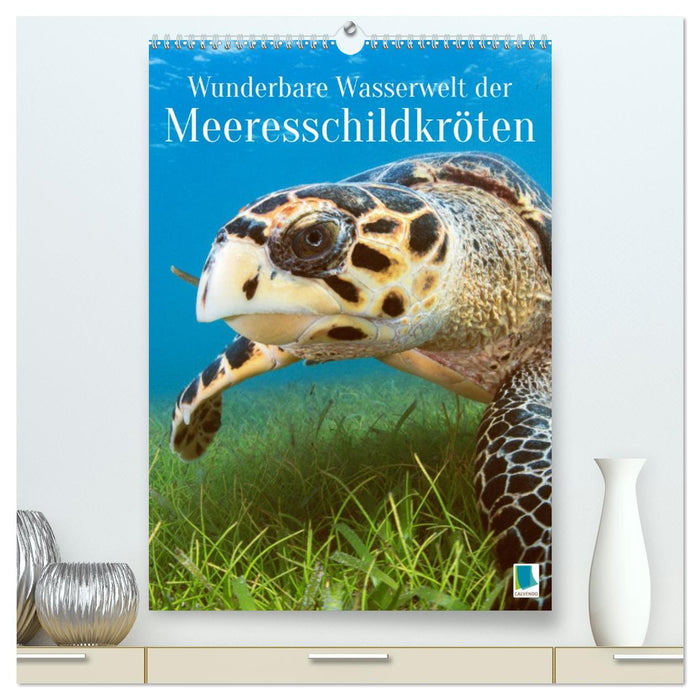 Wunderbare Wasserwelt der Meeresschildkröten (CALVENDO Premium Wandkalender 2026)