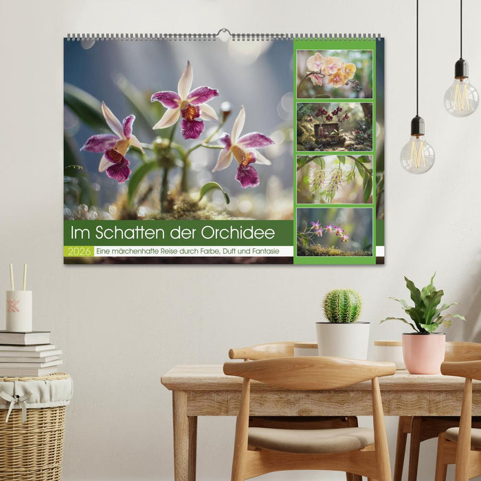 Im Schatten der Orchidee (CALVENDO Wandkalender 2026)