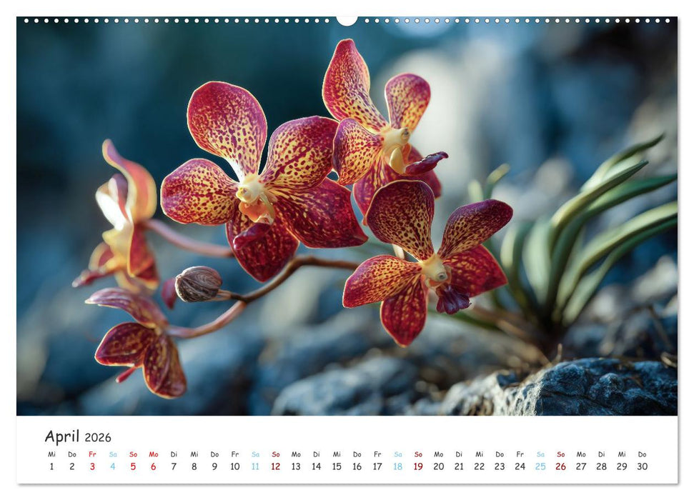 Im Schatten der Orchidee (CALVENDO Wandkalender 2026)