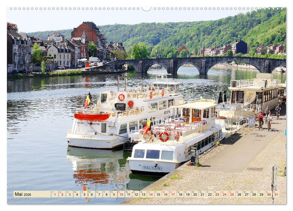 Schönste Städte in Belgien (CALVENDO Premium Wandkalender 2026)