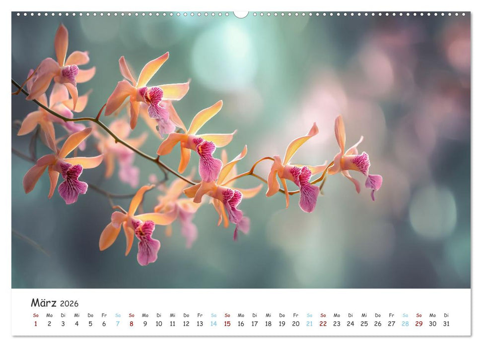 Im Schatten der Orchidee (CALVENDO Premium Wandkalender 2026)