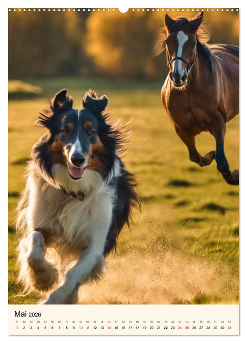 Hütehunde mit Energie und Ausdauer (CALVENDO Wandkalender 2026)