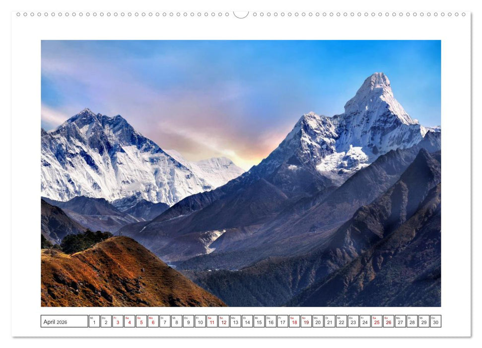 Himalaya - Bergparadies (CALVENDO Wandkalender 2026)
