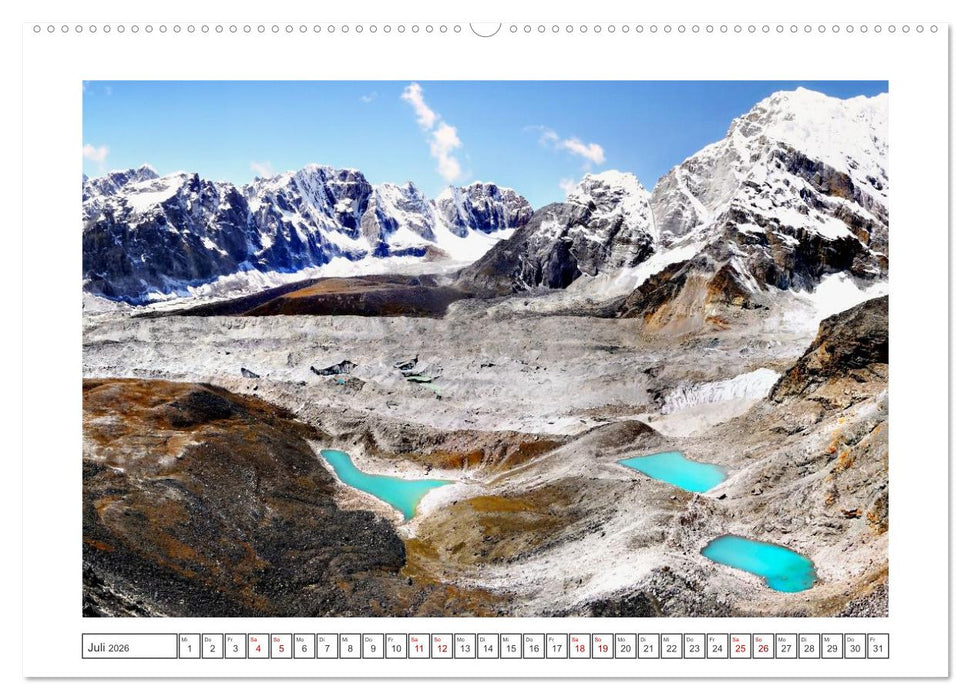 Himalaya - Bergparadies (CALVENDO Premium Wandkalender 2026)