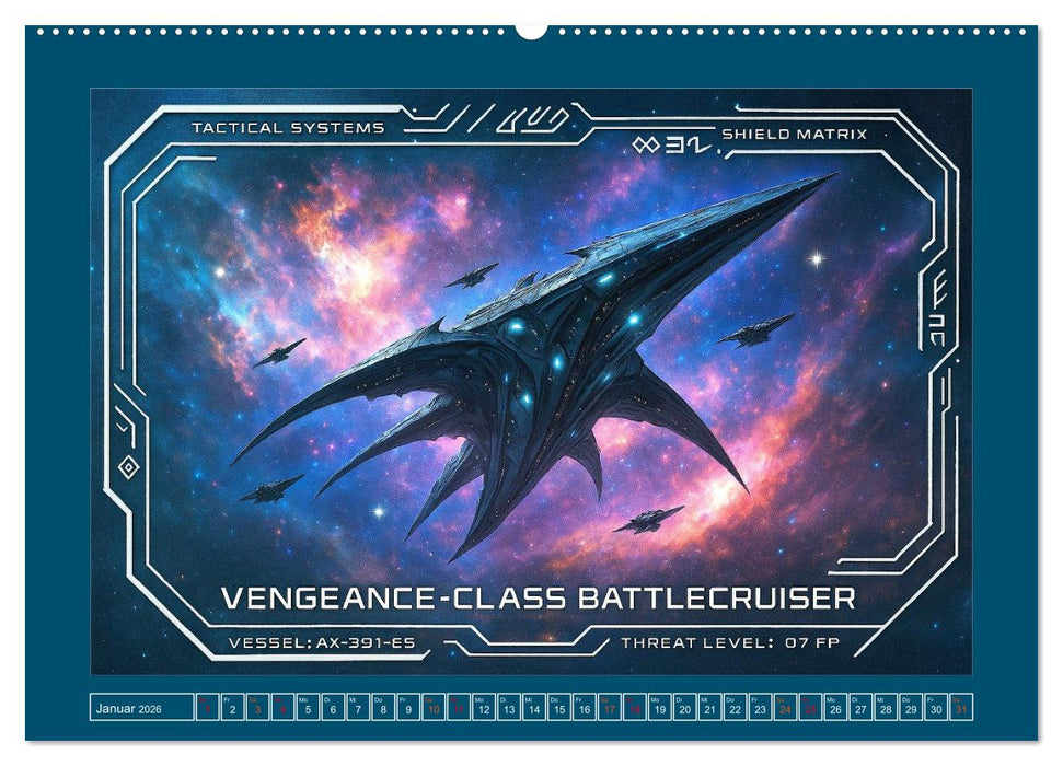 Intelligente Alientechnik (CALVENDO Premium Wandkalender 2026)