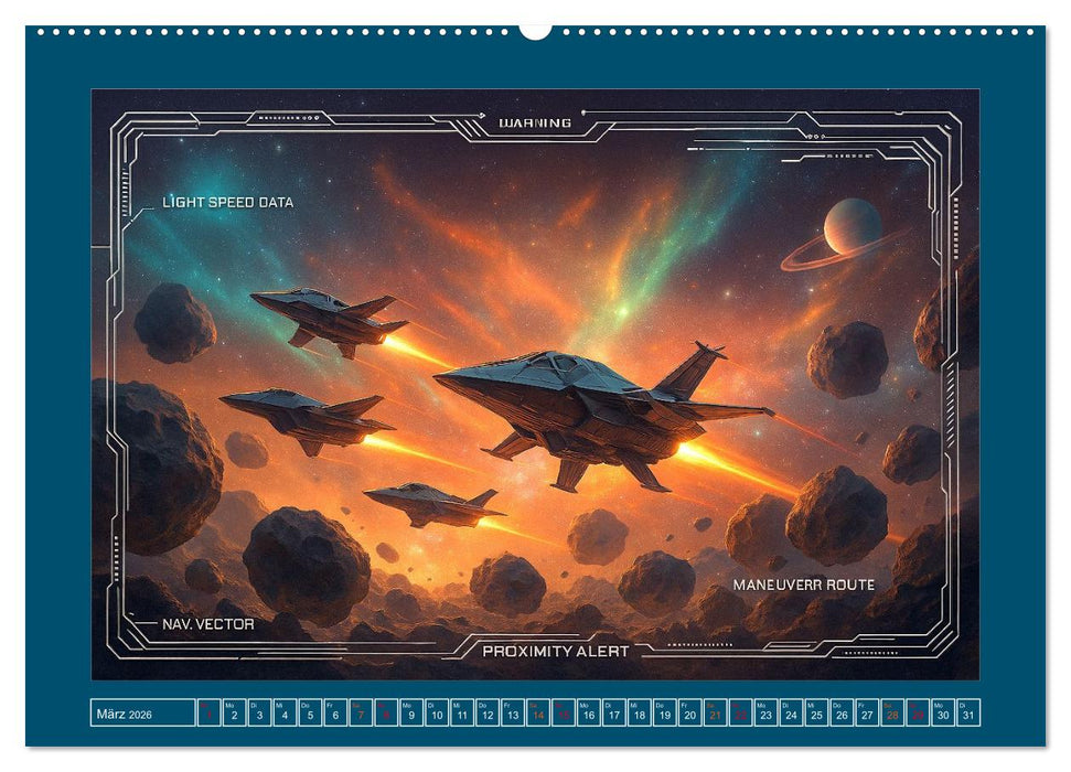 Intelligente Alientechnik (CALVENDO Premium Wandkalender 2026)