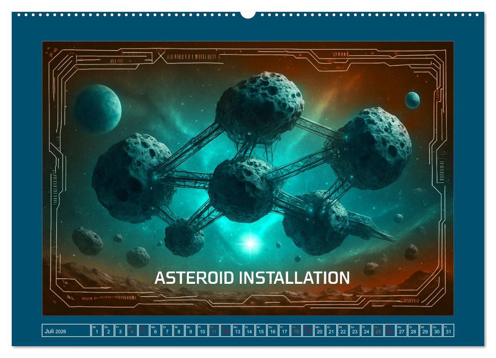 Intelligente Alientechnik (CALVENDO Premium Wandkalender 2026)