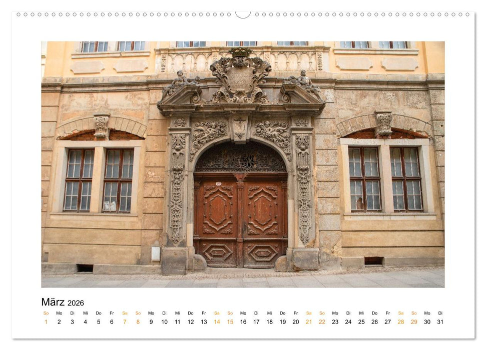 Fugen, Falten, Fassaden – Zittaus stille Zeugen (CALVENDO Premium Wandkalender 2026)