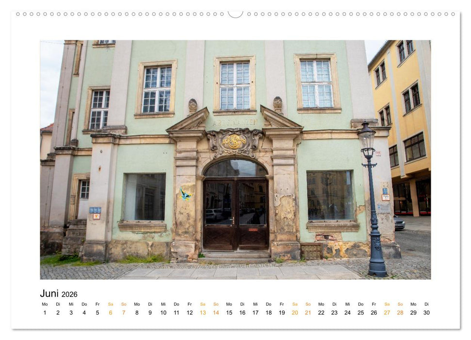 Fugen, Falten, Fassaden – Zittaus stille Zeugen (CALVENDO Premium Wandkalender 2026)