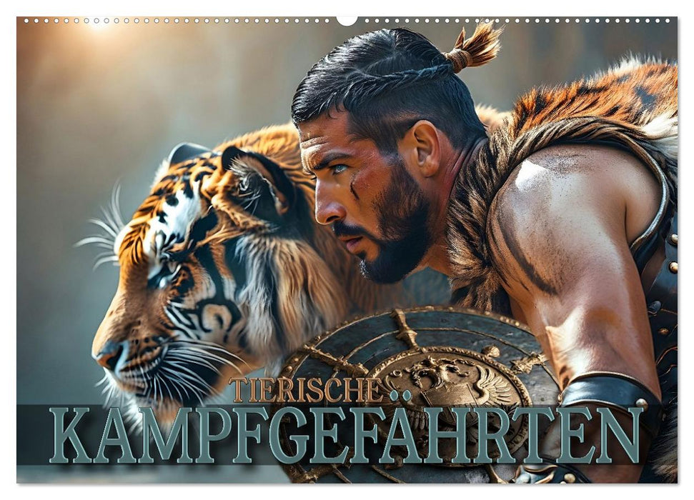 Tierische Kampfgefährten (CALVENDO Wandkalender 2026)